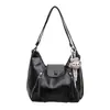 Mochila vintage de gran capacidad modelo nuevo 2026 bolso de hombro casual de cuero suave bolso cruzado de alta gama moderno