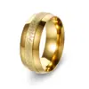 26 Nuevos Modelos de Anillos Pulidos de 8 mm para Hombre de Comercio Electrónico Transfronterizo en Europa y América, Anillos de Boda, Anillos de Pareja, Artículos de Venta Caliente al por Mayor en Amazon
