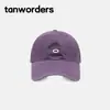 Gorra de béisbol bordada circular simple estilo coreano para cuatro estaciones, gorra de visera con bordado de letras unisex, versátil y estiliza el rostro