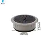 Plástico ABS Redondo 60 Caixa de Fios Cobertura de Furo de Fio para Móveis e Armários Cobertura para Mesa de Computador Cobertura de Furo de Fio para Mesa de Escritório