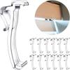 Moldura C-7, Minorista Transfronterizo Clip de Fijación Transparente de 2.5 pulgadas para Persianas Bisel de Persianas Persianas