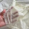 Ropa Interior de Seda de Hielo para Mujer Verano Delgada Pequeña Transparente Suave Pura Sexy Estudiante Spice Girl Algodón Entrepierna Calzones Cintura Media