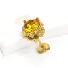Estilo Japonés y Coreano Ins Personalizados Moda Retro Redondos Zirconia Pendientes Nicho Alta Gama Unisex Pendientes Pendientes