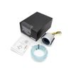 Instrumento modificado para automóvil de 2 pulgadas y 52 mm, 12 V, amplificador de instrumentos universal para carreras, temperatura del agua, temperatura del aceite, presión de aceite, voltímetro