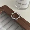 Anillo de Estrella Dulce Fresco Versión Coreana de Plata S925 Saiyna Estilo Coreano Simple Moda Personalidad Estrella de Cinco Puntas Anillo Abierto