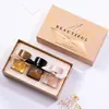 Set de tres piezas de Perfume Femenino de Marca Transfronteriza, Fragancia Fresca Amaderada Floral, Caja de Regalo de Cuatro Piezas para Hombre, Fragancia Ligera de Larga Duración