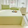 Sábana de algodón 100% puro de Xinjiang, adecuada para dormir directamente sobre ella, popular en dormitorios, sábana individual que se mantiene en su lugar y no se desliza de la cama