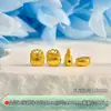 Cuentas Espaciadoras de Gatito de Plata Pura 999, Cuentas de la Suerte, Cabeza de Gato Hello Cuerda Trenzada Pulsera DIY Hecha a Mano Accesorios para Joyería