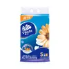 Papel de Seda Vinda Ultra-Resistente, 150 Hojas, 3 Capas, Resistente al Daño por Agua, Natural y Sin Perfume, Gran Cantidad en Stock, Servilletas de Papel de Seda para Uso Doméstico