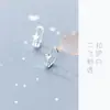 Pendientes de Clip de Estrella sin Oreja para Mujer Estilo Coreano Fresca Estrella de Cinco Puntas Dulce Joyería para Orejas
