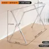 Tendedero plegable de pie, no requiere instalación, para balcón de casa, estante interior/exterior para dormitorio, secado telescópico en forma de X