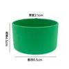 Copo de Água Capa Antiderrapante Capa Inferior de Borracha Copo de Vidro Isolamento Capa de Silicone Transfronteiriça 7,5cm9cm Capa de Copo de Silicone Universal