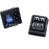Db-6 Socket Dos en Uno Lh-8 Figura de Ocho con Interruptor Enchufe de Cola Figura de Ocho Socket de Alimentación de CA para Gabinete Estándar Americano Etl