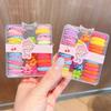 Bebé no daña el cabello pequeña banda de goma cuerda para el cabello de niña caja de almacenamiento bandas de goma para niños niña mini clip para el cabello lote