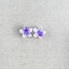 Pinza para el cabello de Frangipani Súper Hada para Mujer, Pinza de Tiburón con Vibras de Verano para Peinados Semirrecogidos, Pequeña Horquilla Accesorio para el Cabello