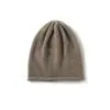 100% Cachemira Otoño/Invierno 2026 Nuevo Sombrero de Punto Cálido Cortavientos Color Sólido Casual para Mujer con Borde Enrollado Protección para Orejas