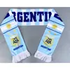 Aficionados de Selecciones Nacionales Multinacionales Animando a Portugal/Brasil/Alemania y Otros Logotipos de Equipos Bufanda Conmemorativa Sj