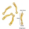 Conector de Pingente de Coração, Rosa, Concha, Caveira com Duas Argolas em Aço Inoxidável para Montagem de Colar, Pulseira com Venda por Atacado