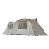 Tienda de campaña túnel de una habitación y una sala de estar para aumentar el espacio, protección contra la lluvia y el sol, tienda de campaña estilo camping al aire libre, tienda de campaña plegable de estructura integrada