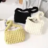 Bolsa Nube para Mujer Estilo Coreano Alto Valor Sensación de Lujo 2023 Nueva Pura Portátil de Hombro Cruzada Plegada Debajo del Brazo