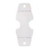 Tarjeta Plegable en Forma de 8 con Impresión Plateada Caliente 5*12 cm Cartulina Blanca de 400g Anillo para Toalla Empaque de Joyería Tarjeta para Colgar