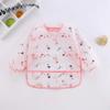 Película impermeable completa de dibujos animados para bebé, vestido de manga larga invertido para lactante, babero para comer para niños, overol, fabricantes, venta al por mayor