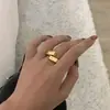 Anillos Selectos Transfronterizos para Mujer, Anillos de Moda Ins Trendy con Diseño de Nicho Exagerado Retro Personalizado, Populares a Nivel Nacional y en el Extranjero