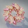 Broche de perlas y diamantes de imitación de alta gama para mujer, con fragancia pequeña, exquisito broche de seda con hebilla de toalla, de fábrica de origen transfronterizo
