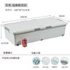 Caja de almacenamiento para cama, caja de almacenamiento para el hogar con ruedas planas, tipo cajón, para ropa, colcha, acabado de plástico