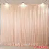 Decoração de Tecido com Seda de Gelo e Tecido de Seda de Gelo para Fundo de Salão de Casamento, Cortinas de Teto, Cortinas de Palco e Uso Específico para Casamento