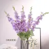 Hierba Golondrina de Rama Alta Jacinto Ramo Flores Artificiales Flores Falsas Flores Biomórficas Decoración de Sala de Estar Arreglo Floral Adorno Accesorios para Fotografía