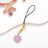 Adornos para teléfono con forma de caja de regalo pequeña de Navidad transfronteriza, colgante de Papá Noel, mini cadena para teléfono, colgante de joyería para mujer