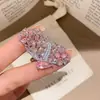 Danza de Mariposa Gasa de Nube~Alas de Circonia Frescas y Distantes Anillo Abierto de Mariposa Estilo Nicho de Alta Gama Anillo para el Dedo Joyería de Mano de Lujo Ligero para Mujeres