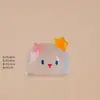 Nova caixa surpresa de pal de gato transparente decoração de escritório criativa desenho animado brinquedo moderno presente de aniversário ornamento de mesa