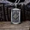 Plata de ley S925 retro do old big black sky marca colgante moda alta personalidad marea nacional Joker industria pesada al por mayor