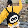 Mochila de muñeca de dibujos animados, linda mochila de muñeca de trapo personalizada, bolsa de juguete de gran capacidad, linda y divertida mochila para estudiantes