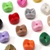 Tinta Spray Acrílica Jenga Engrenagem Contas Miçangas Feitas à Mão Pulseira Colar Artesanal DIY Acessórios de Joias Materiais