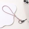 Cadena para Teléfono Móvil de Lujo de Alta Gama con Pedrería, Pulsera de Cadena con Diamantes Flash Incrustados, Correa de Muñeca Anti-Pérdida y Anti-Caída, Cordón para Teléfono Móvil