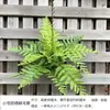 Nueva planta verde de simulación para exteriores, protector solar anti-ultravioleta, helecho de haz de selva tropical, helecho Pteris overlord