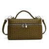 Bolso pequeño cuadrado, sencillo e informal, portátil, de invierno 2024, nuevo bolso bandolera de hombro con diseño de nicho personalizado vintage para mujer