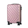 Maleta Simple de Sarja de 20 Pulgadas con Ruedas Universales Maleta de Cabina Maleta de Gran Capacidad con Cremallera y Contraseña Maleta de Carrito al por Mayor