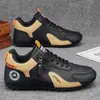 Directo del fabricante: Zapatos casuales para hombre con bloques de color elegantes, cómodos y versátiles, perfectos para el uso diario y para ir al trabajo, una opción moderna y deportiva