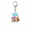Llavero Acrílico Doble Cara Rumi Mila Zoe Merchandising de Anime Mochila