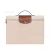 Bolsa Plegable para Computadora de Nylon con Dragón Incrustado Puede Caber Papel de Archivo A4 Portátil de 14 pulgadas Bolso de Mano Maletín Dumplings