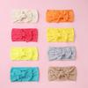 Venta caliente de Amazon accesorios para el cabello europeos y americanos banda para el cabello de nailon para niños 35 colores lazo interior diadema para bebé al por mayor