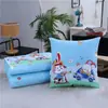 Colcha Almohada para Dormir, Almohada Plegable Multifuncional para Coche, Colcha de Aire Acondicionado para Coche de Doble Uso, Colcha de Verano Refrigerante Dos en Uno