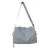 Bolsa de Viaje Grande de Capacidad Estilo Minimalista Deportivo Ligero Bolso Cruzado para Clase y Viajes Diarios Bolso Mensajero Bolsa de Gimnasio Bolsa de Yoga para Mujeres