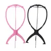 Acessórios para peruca suporte de peruca suporte especial para peruca cabide de peruca Cabide de peruca de plástico rosa Preto Azul Branco