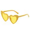Nuevas gafas de sol transfronterizas europeas y americanas para mujer, gafas de sol de moda con forma de corazón, gafas de sol modernas con forma de corazón de melocotón.