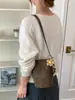 Bolso tipo cubo informal y sencillo para llevar debajo del brazo para mujer, nuevo modelo 2026 de moda, versátil bolso de hombro cruzado, bolso de mano para ir al trabajo